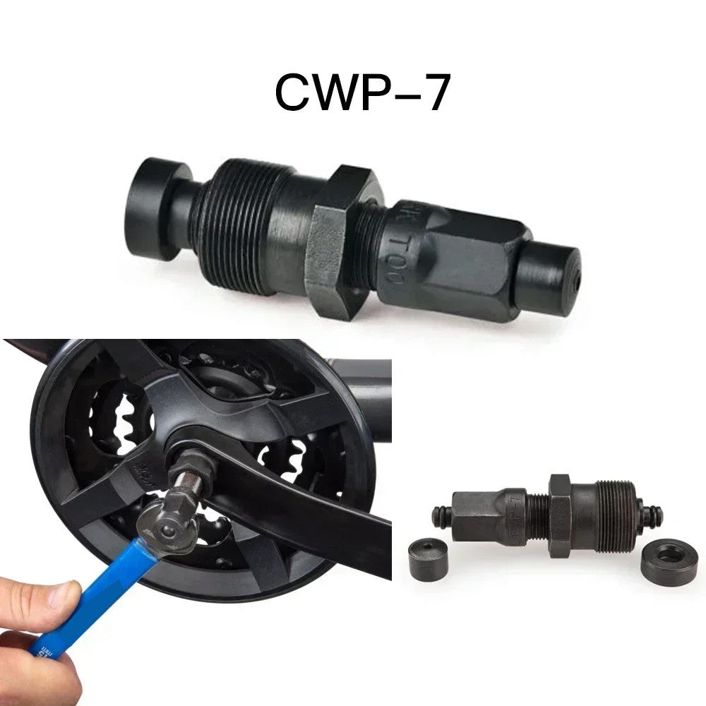 Bicycle disc brake pad correction wrench chain tool pedal wrench crank puller