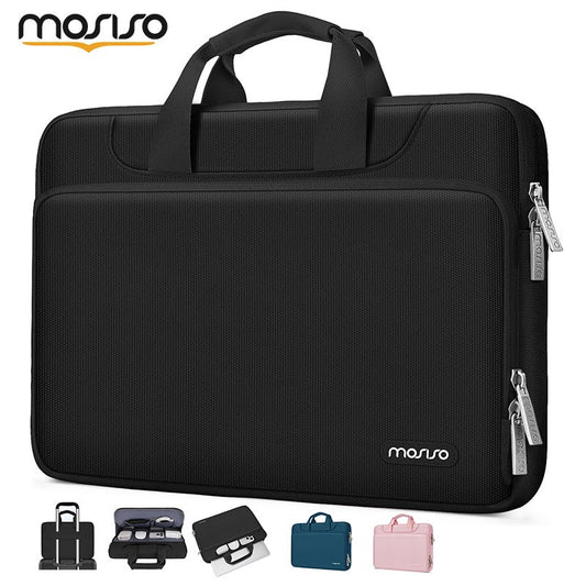 Laptop Briefcase Bag for 2025 MacBook Air Pro M5 M4 M3 M2 M1 13 13.3 14 15 15.6 16 inch HP Dell Lenovo Asus Notebook Sleeve Case