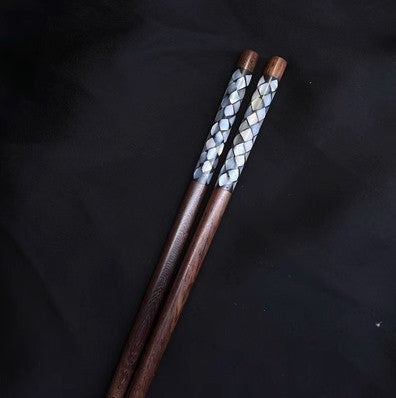 Hashi de concha, madeira maciça, sem pintura, sem cera, galhos ácidos, pau-rosa, hashi de alta qualidade, sem mofo