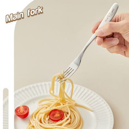 Portable Travel Utensils with Case, Reusable Camping Silverware for Lunch, Stainless Steel Fork Spoon Chopsticks Cutlery Set