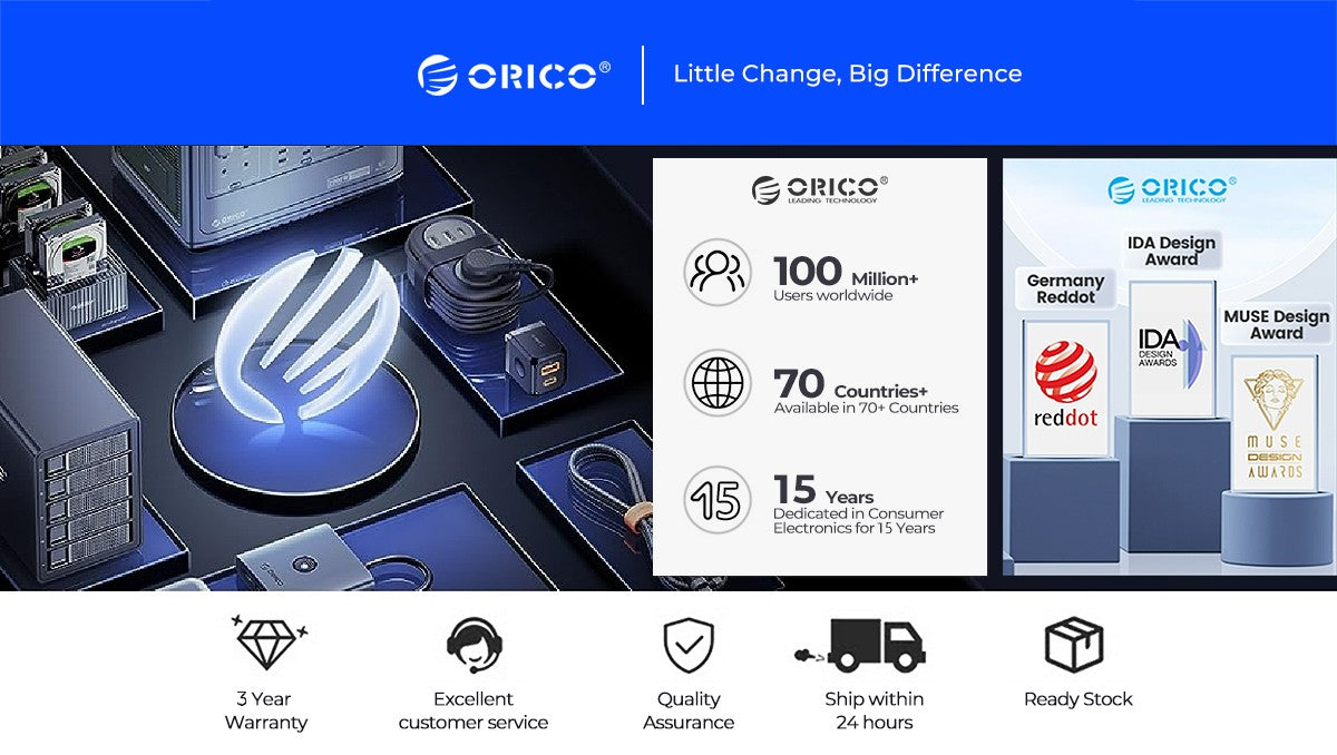 ORICO J10 M.2 2242 NVMe PCIe3.0 Gen 3x4 Internal SSD 3D NAND TLC up to 3100 MB/s for Laptop Desktop High-Speed Solid State Drive