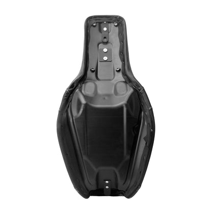 Assento de passageiro com encosto para motocicleta, banco duplo com almofadas para Harley Dyna Fat Bob Low Rider FXDL FLD 2006-2017