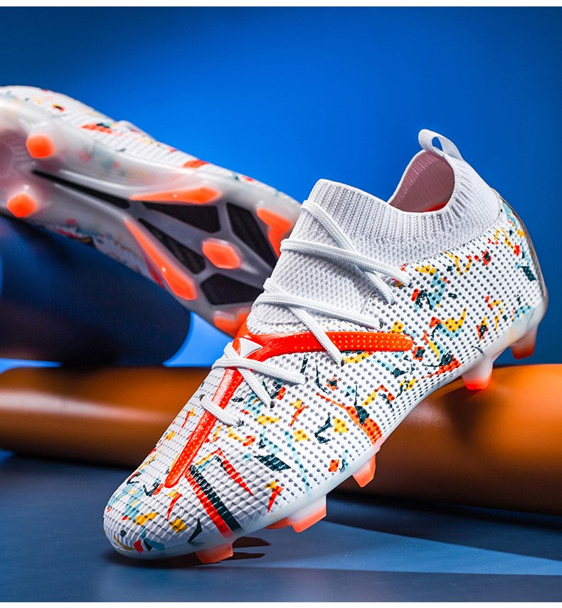 TF/AG Men Football Boots Society Cleats Soccer Shoes Boys Professional Football Field Boots Indoor Fast Non Slip Sneakers Match