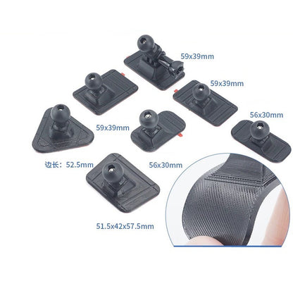 17mm Ball Head Car Center Console Adhesive Flexible Bending 3D Printing Base Suitable For Mobile Phone Holder Accessories