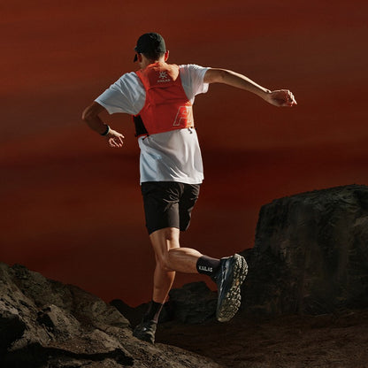 KAILAS FUGA AIR 8L Unisex Travel Marathon Trail Running Hiking Cycling Backpacks  with Dual Soft Water Bottles KA2554005