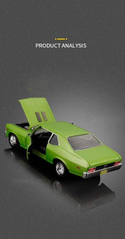 Maisto 1:24 Chevrolet Nova SS 1970 Carro de Liga Leve Diecasts e Veículos de Brinquedo Modelo de Carro em Miniatura Para Crianças