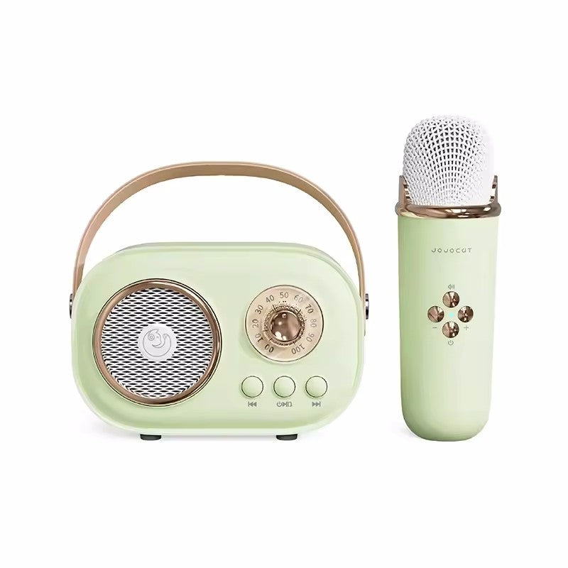 Karaoke Portable Wireless Bluetooth Speaker With Microphone Machine Radio FM Caixa De Som Mini Sound Box Music Small Column Mp3