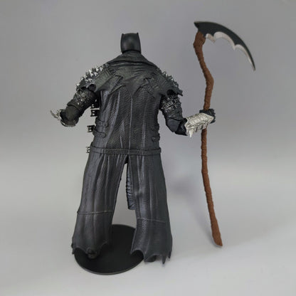 Multiverse Bat-Herói Dr.-Destino Atom Espantalho Silêncio Mulher-Maravilha Dourada 7" Boneco de Ação Solto