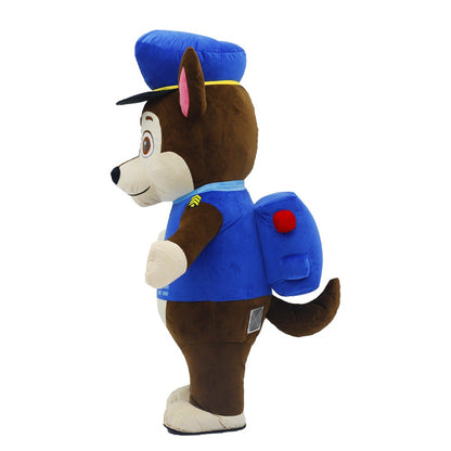 SAYGO Cartoon Dog Inflatable Costume Mascot Adult Character Cosplay Animal Birthday Halloween Party Event Set
