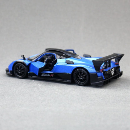 1/36 Pagani Zonda R Super Sport Racing RMZ CiTY 5'' Toy Car Model for Children Diecast Miniature Collection Gift For Boys Kid