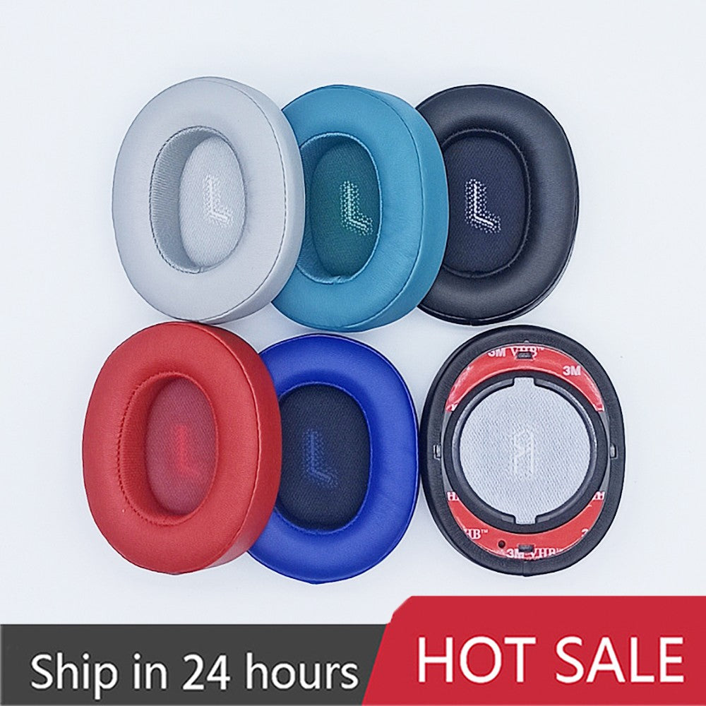Novas almofadas de substituição para fones de ouvido JBL E55BT/E 55 BT/E55 BT, almofadas de espuma de memória, protetores auriculares de proteína macia