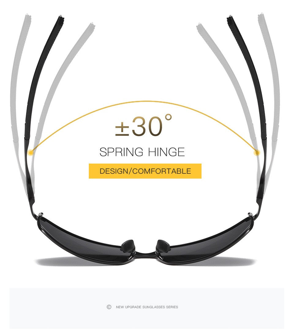 Sunglass Polarized Driving Glasses Color Night-vision Goggles Cycling Road Kask Bicchieri Men Shades Cascos Pesca