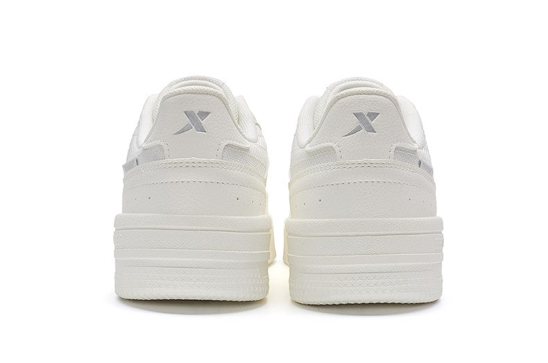 Xtep Skateboarding Shoes For Women 2024 Summer Comfortable Skate Shoes Breathable Outdoor Trekking Support Sneakers 876318310030