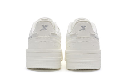 Xtep Skateboarding Shoes For Women 2024 Summer Comfortable Skate Shoes Breathable Outdoor Trekking Support Sneakers 876318310030