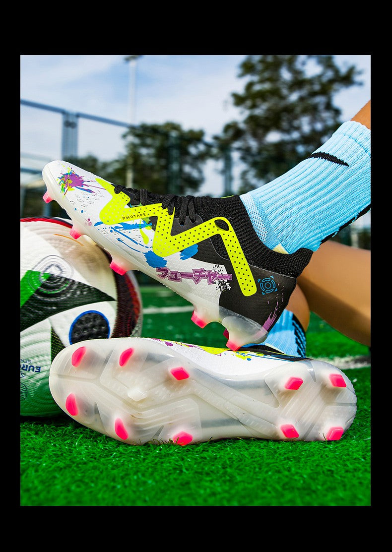 Men Society Soccer Shoes Cleats Professional Football Field Boots Fast Grass Training Football Shoes High Quality Sneaker Match