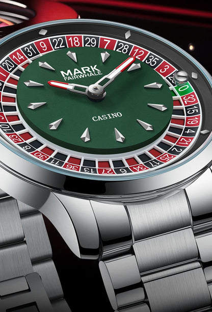 High Quality Mark Fairwhale Mens Wristwatch Fashion Unique Rotating  Roulette Dial Waterproof Quartz Man Watche Dropshipping ?