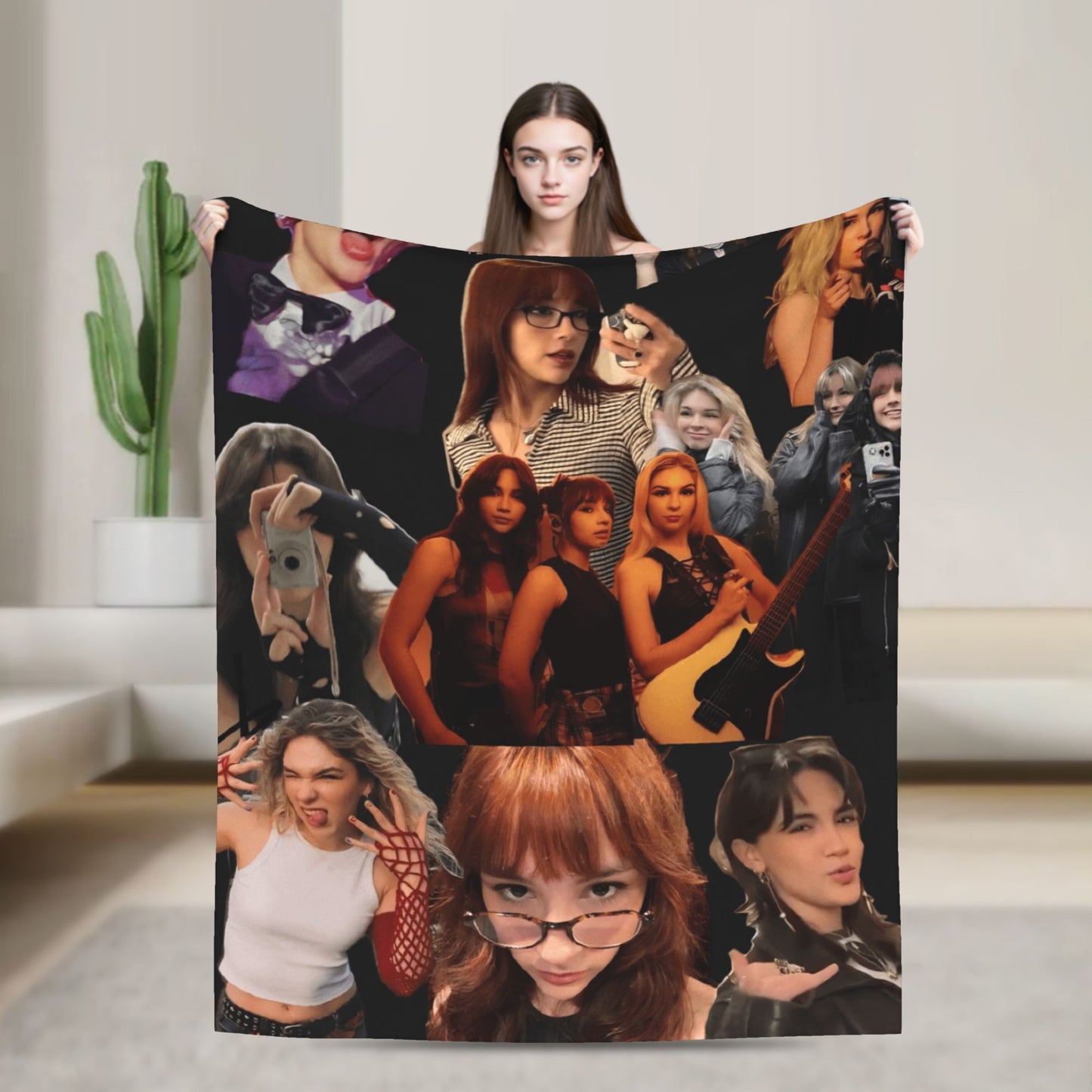 2025 Dany The lead Blanket The W-Warning Super Warm Aesthetic Plush Bedding Throws For Couch Chair Flannel Bedspread Bed Cover
