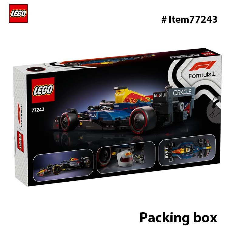 LEGO 77243 Speed Champions Oracle Red Bull Racing RB20 F1 - Kit de Modelo de Carro de Corrida – Conjunto de Construção para Adultos, Maiores de 18 Anos, 251 Peças