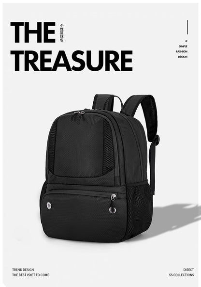 Mochila de Basquete Grande, Bolsa Esportiva com Suporte Separado para Bola, Compartimento para Tênis, Ideal para Futebol, Vôlei, Natação, Academia, Viagem