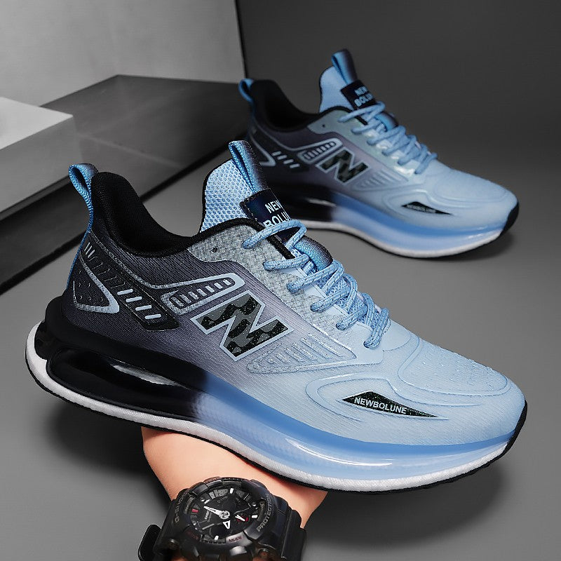 Sports Shoes for Men Mesh Breathable Comfortable Outdoor Sports Trendy Lace-up Sneakers 2025 New Casual Running Shoes for Man