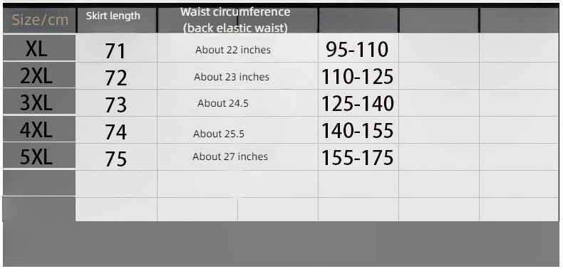 2024 New Solid Color Fringe Skirt Summer Classic Clothing Women's Loose Plus Size Skirt New Street Elegance Calf Belly Skirt