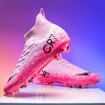 New Men Football Boots Sneakers High-top Non-Slip Futsal High-quality Soccer Shoes Cleats Grass Match Indoor Hot-selling FG/TF