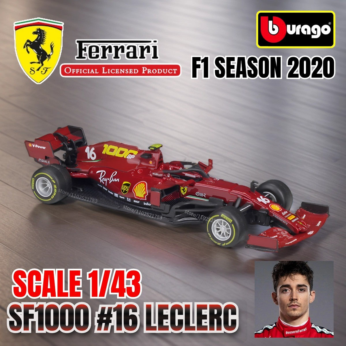 Bburago 1:43 Modelo de Carro de Corrida F1 Réplica em Miniatura Red Bull Mercedes Ferrari Veículo Presente de Natal Brinquedo Infantil para Amigo Menino