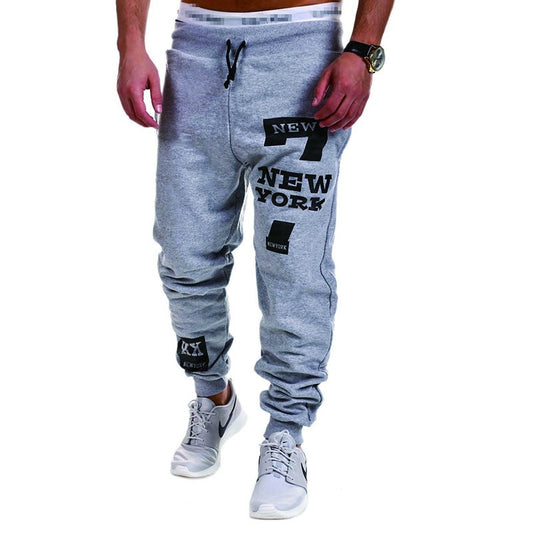 Men's Athletic Shorts Sweat Shorts Capri Pants Drawstring Print Letter Sports Outdoor Weekend Streetwear Stylish Sweatpants Male