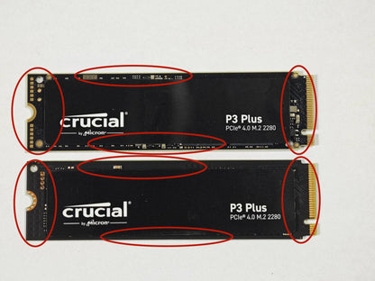 Crucial P3 Plus 1TB 2TB PCIe Gen4 NVMe M.2 SSD Interno (Pacote OEM) & Crucial NVME 2280 P310 1TB SSD & Crucial T500 1TB