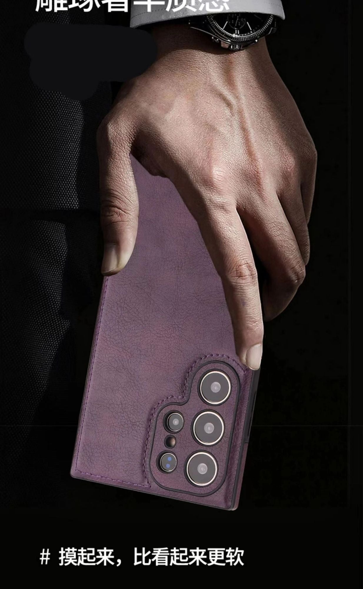Capa de couro PU vintage de luxo para Samsung S25 Ultra S24 Plus S23 S22 S24Ultra, fina, à prova de choque, com para-choque macio