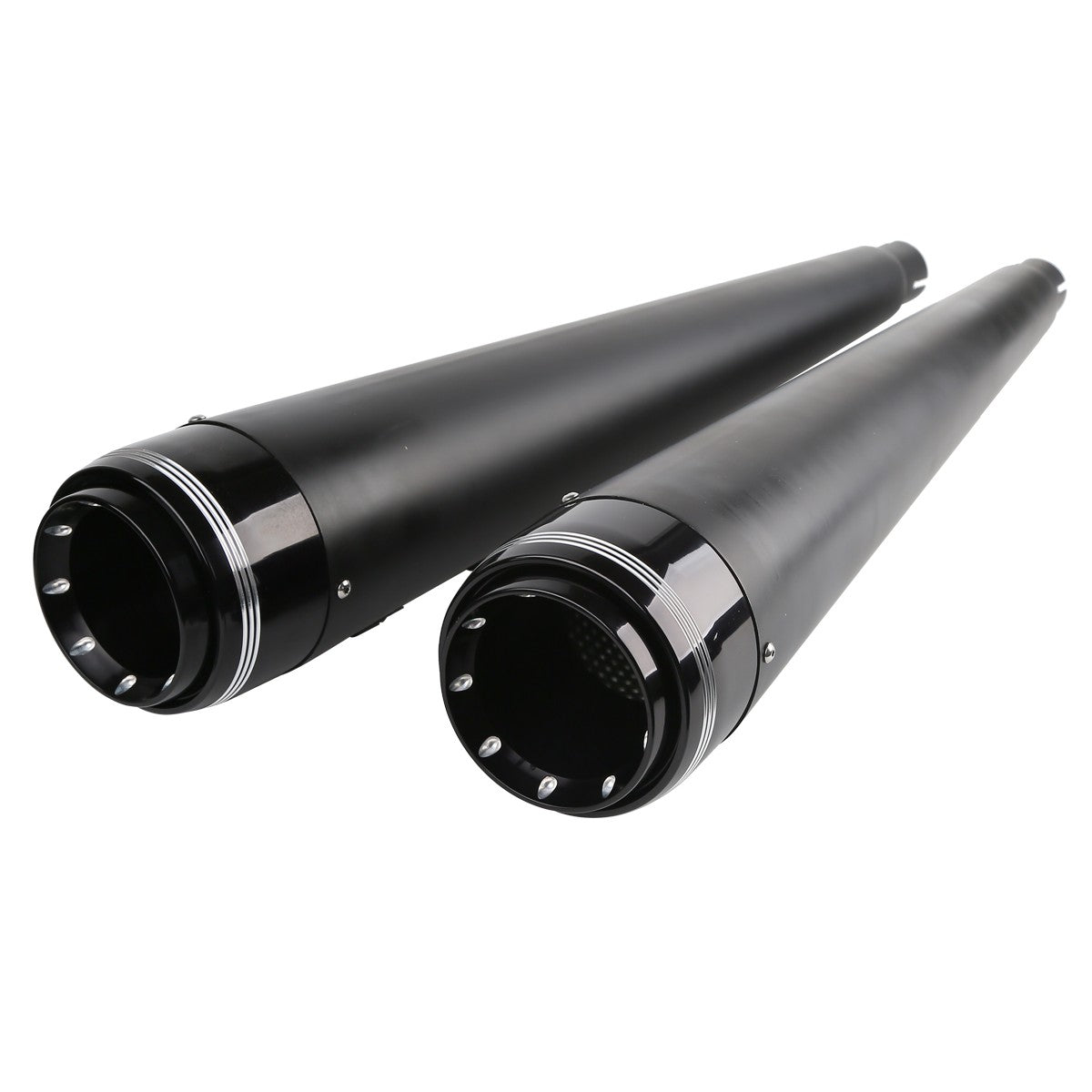 Motorcycle 4" Slip-on Mufflers Exhaust Pipes For Harley Touring Electra Street Glide 1995-2016