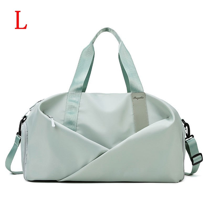 Women Gym Bag Sports Travel Dry Wet Bag Handbags Multifunction Swimming Tote Shoulder Weekend Fitness Duffle Yoga Shoes Daypack