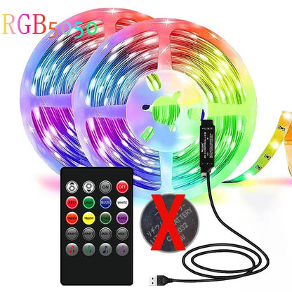 LED Strip Light Strip 5V USB RGB 5050 Light Strip Bluetooth APP Control Suitable For Bedroom And Children's Room Decoration