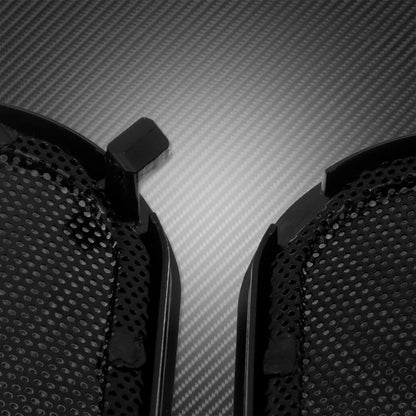 Grades do Alto-falante de Motocicleta Tri-Line Preto Tampas da Buzina da Grade Para Harley Touring CVO Road Glide FLTRX Special FLTRXS 2015-2023