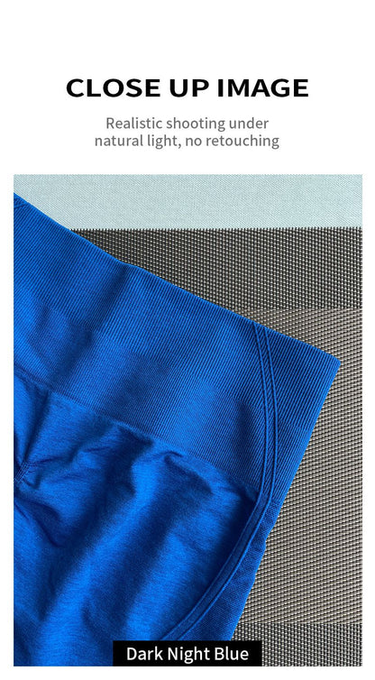 TKITK Seamless Tight shorts Gym shorts Womens Workout Yoga shorts  Soft High Waist Outfits Fitness Sports Wear