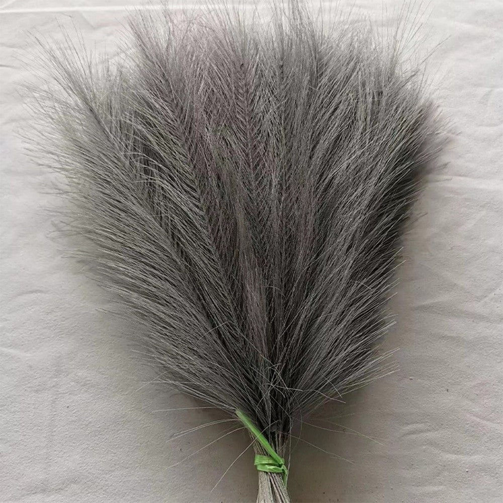5/10/20PCS Fluffy Pampas Grass Boho Decor Artificial Flower Fake Plant Reed Simulated Party Wedding Home Decoration 42CM