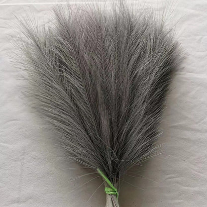 5/10/20PCS Fluffy Pampas Grass Boho Decor Artificial Flower Fake Plant Reed Simulated Party Wedding Home Decoration 42CM