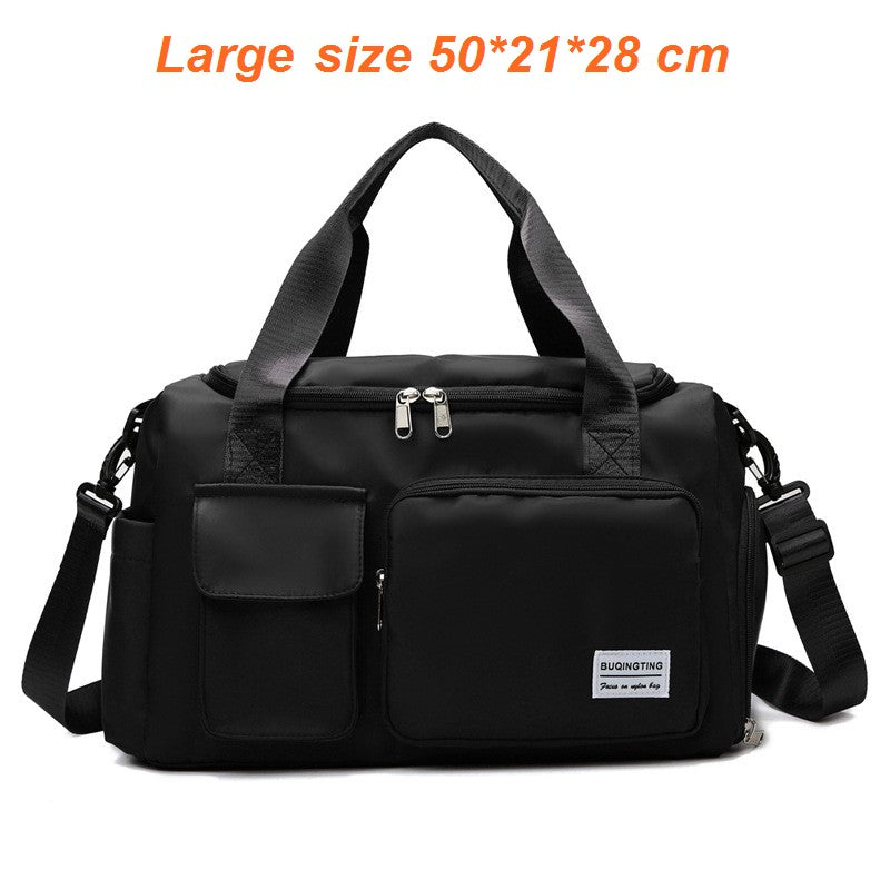 Womne's Travel Bags Handbags Gym Shoulder Bags Oxford Fitness Camping Trekking Bags Hiking Waterproof Outdoor Crossbody Bag