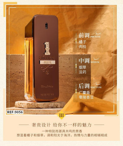100ml Paco Rabanne Million Gold Hombre Parfum Mature Masculinity for Men Taste Strong Spicy Pheromone Cologne Body Spray