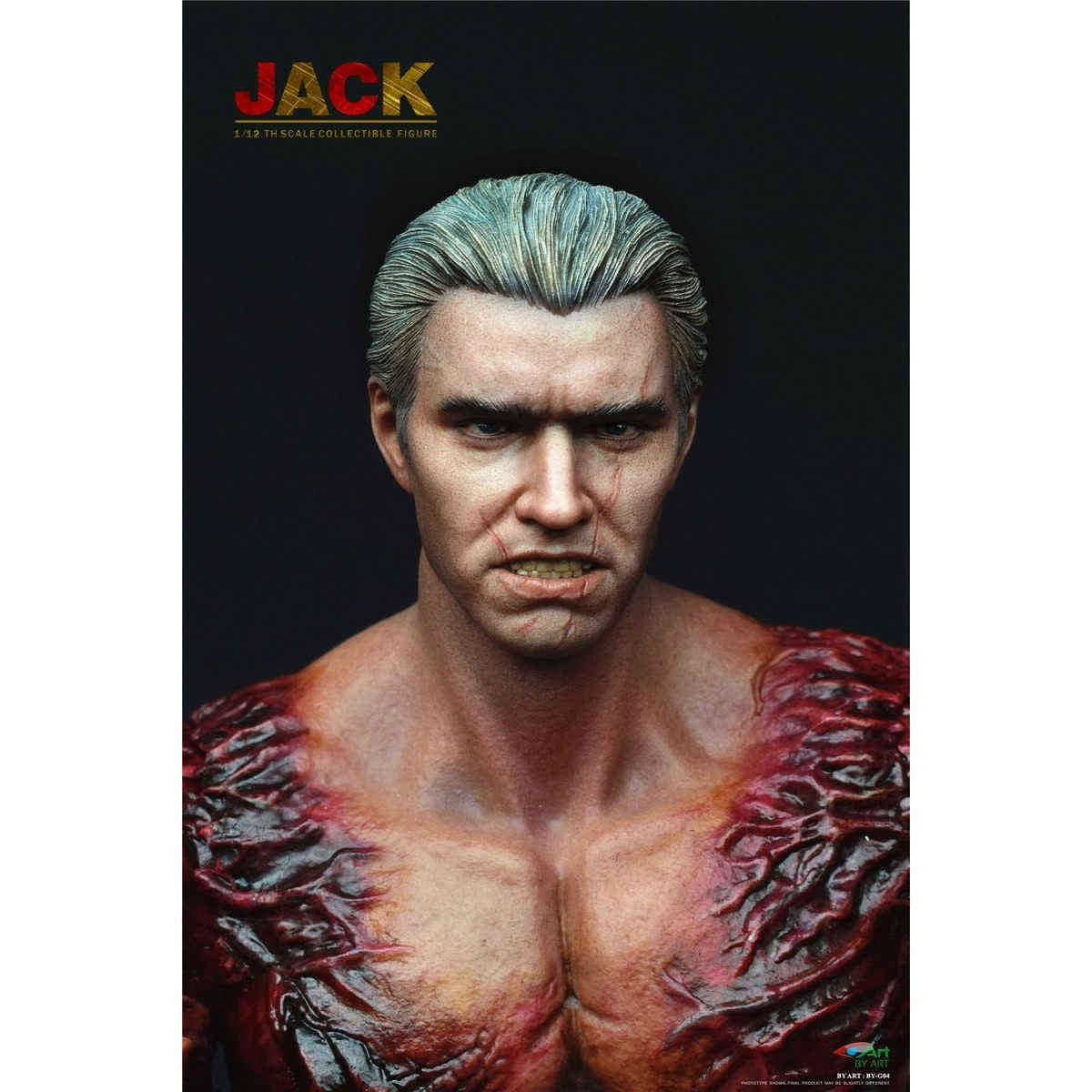 BY-ART 1/12 Resident Evil Jack Krauser Jack Krauser Action Figure BY-G04 Toy Collection Gift In Stock