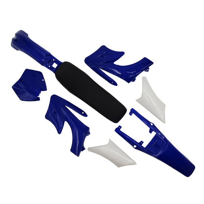7 Cores Moto Apollo Infantil Bicicleta de Trilha Minimoto Acessórios Plásticos Carenagem Para-lamas Assento Almofada Kit Carroceria