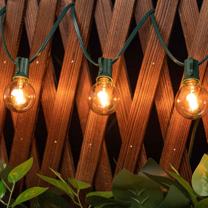 Outdoor Light Cable EU 220V US 110V String Light Wire E12 Sockets C7 Lamp Base Connectable Party Wedding Decor Street Garland