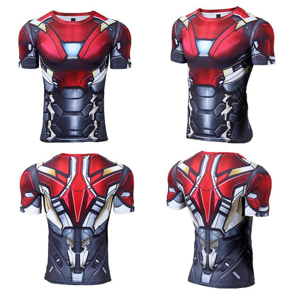 2024 Comfortable THOR 3D Printed T shirts Men Compression Shirt Hero Cosplay Long Sleeve Tops Gym Fitness BodyBuilding Clothes