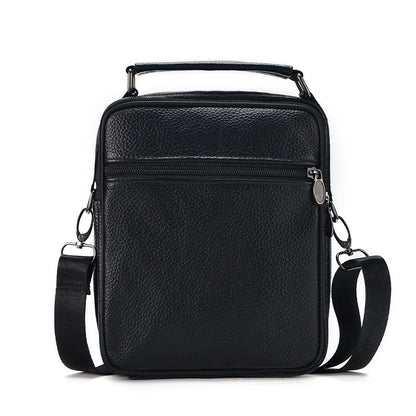 JOYIR Men Genuine Leather Crossbody Bags Messenger Bag for Male Trendy Shoulder Bags Casual Travel Sling Bag Handbags