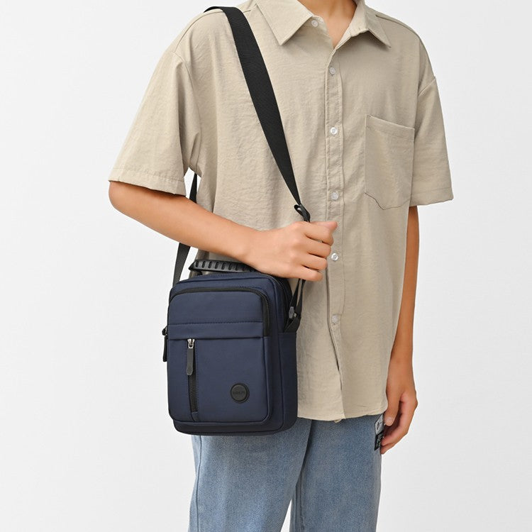 Men's Business Crossbody Bag - Advanced Multi compartment Design, Office and Leisure Shoulder Bag, for Dad and Husband (Annivers