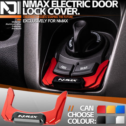 Para YAMAHA NMAX155 N-MAX155 125 160 NMAX125 NMAX155 2020 2021 2022 2023 Acessórios para Motocicleta com Tampa de Bloqueio da Chave de Ignição