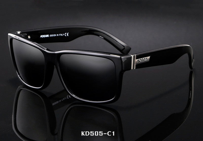 KDEAM Revamp Of Sport Men Sunglasses Polarized Shockingly Colors Sun Glasses Outdoor Driving Photochromic Sunglass With Box