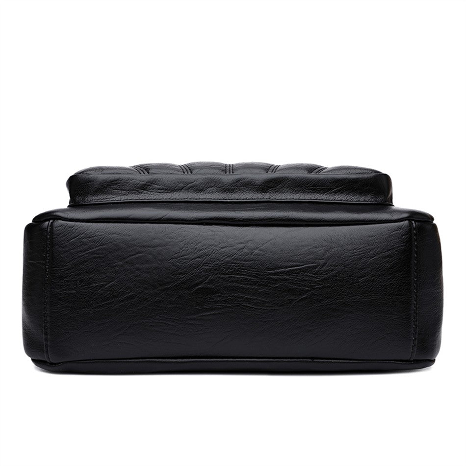 Soft Leather Women Bag Branded Designer Ladies Handbag Purses 2023 Luxury Female Shoulder Bag Large Capacity Crossbody Bags Sac