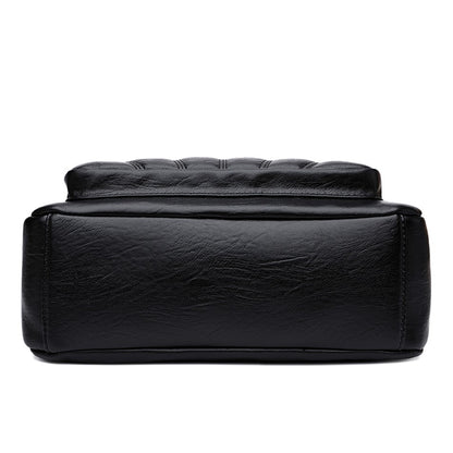 Soft Leather Women Bag Branded Designer Ladies Handbag Purses 2023 Luxury Female Shoulder Bag Large Capacity Crossbody Bags Sac