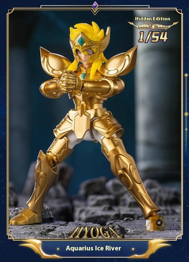 Blokees Saint Seiya Galaxy Versão 2 Bonecos de Ação Camus Hyoga Dohko Milo Shiryu Pegasus Nachi Anime Brinquedos Presentes Infantis